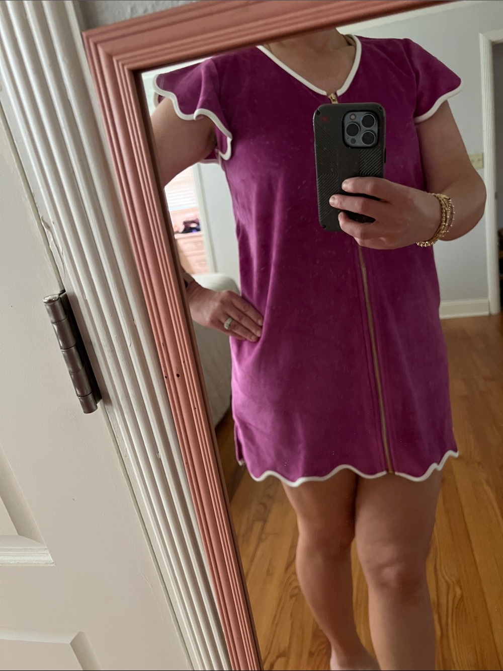 SSYS Get Ready Robe - Fuchsia Pink - Sz XS fits like S/Medium UNWORN